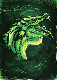 Green Dragon Head