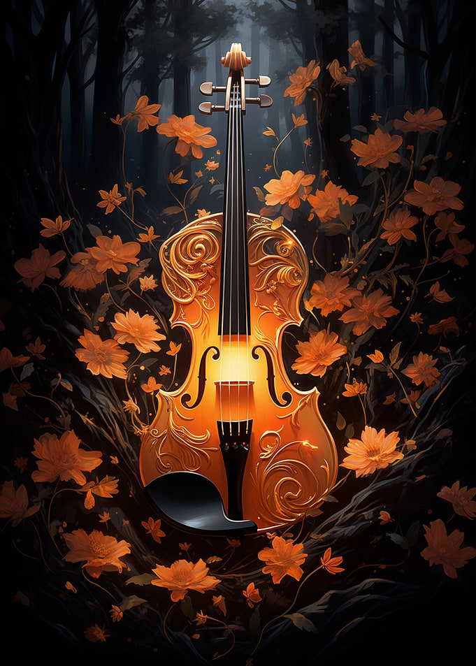 Violin Vintage Violinist