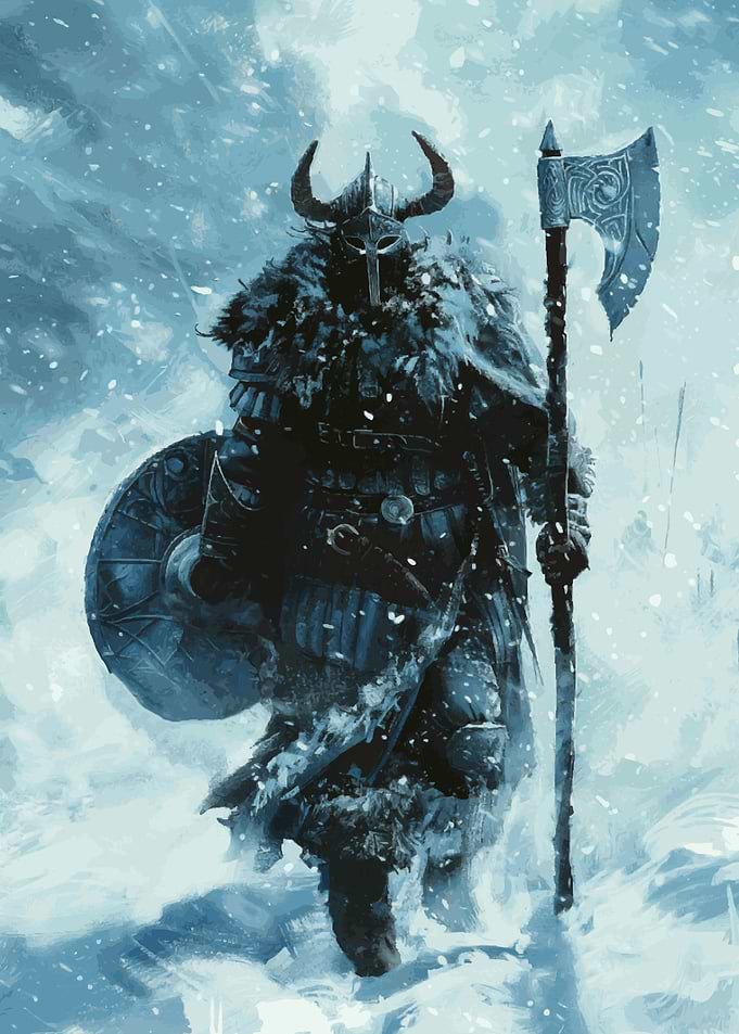 Icy Rampage Viking Warrior