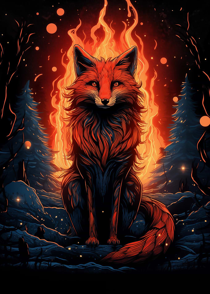 Red Fox Mysterious