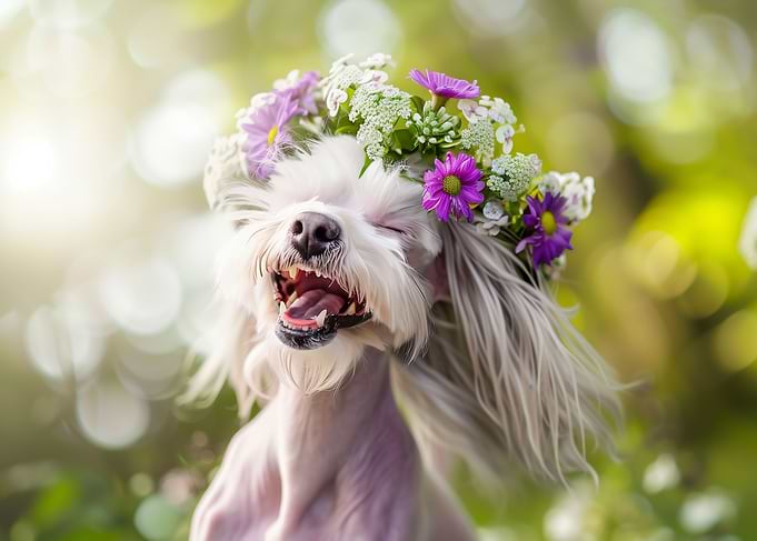 Chinese Crested dog
