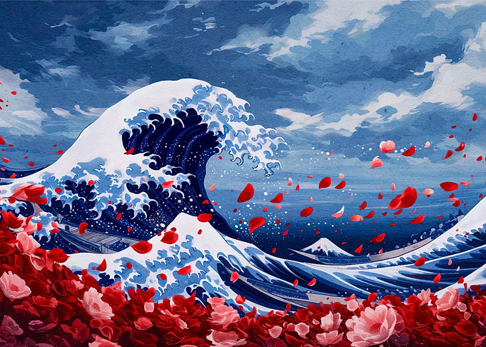 wave japanese