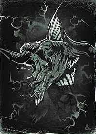 Black Dragon Head
