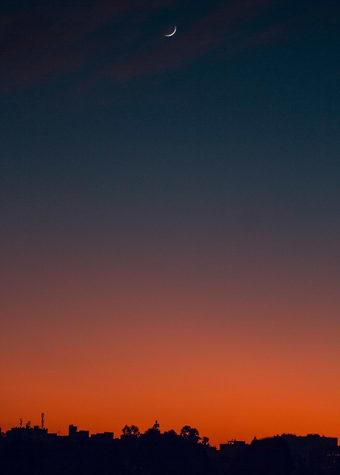 sunset colors