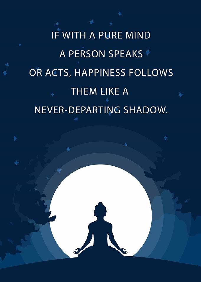 Buddha in Nature Motivate