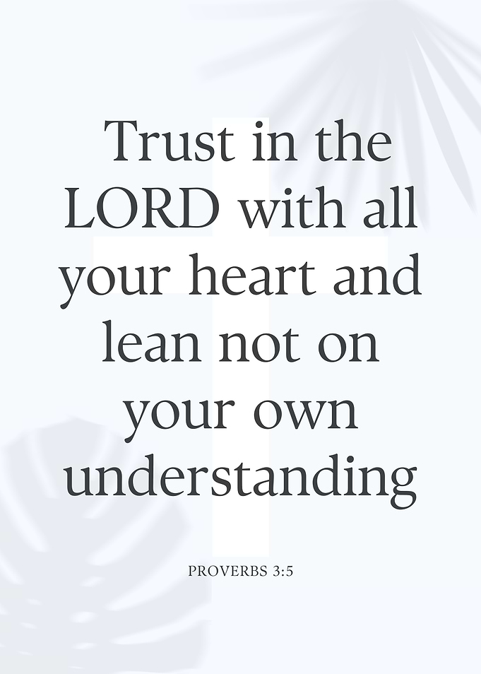Proverbs 3 vs 5