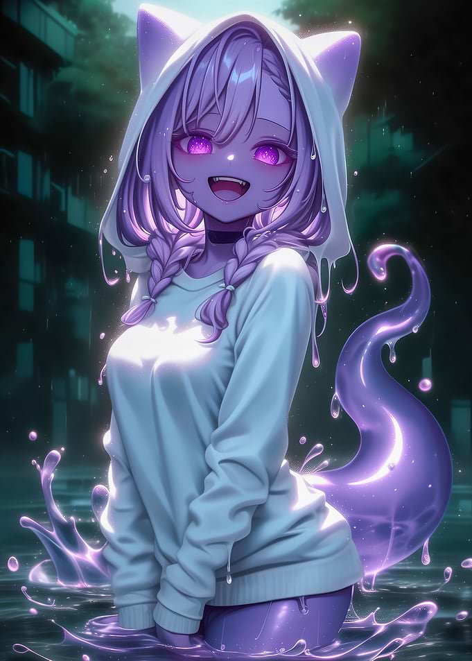 Purple Slime Girl