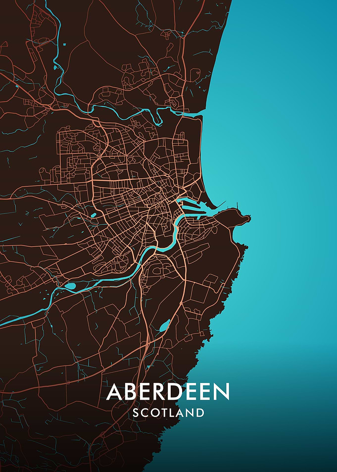 Aberdeen City Map