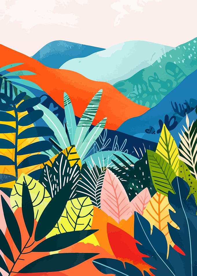 Forest Nature Boho Art