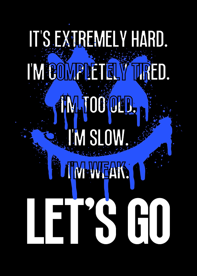 No Excuses Lets Go