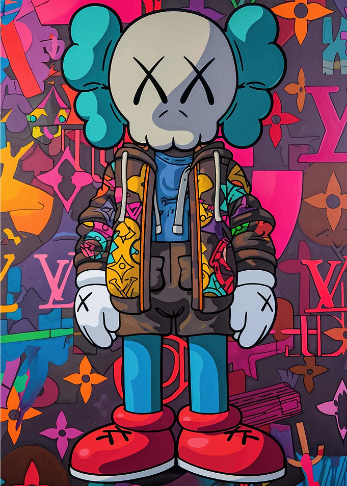 Kaws Hypebeast Cartoon