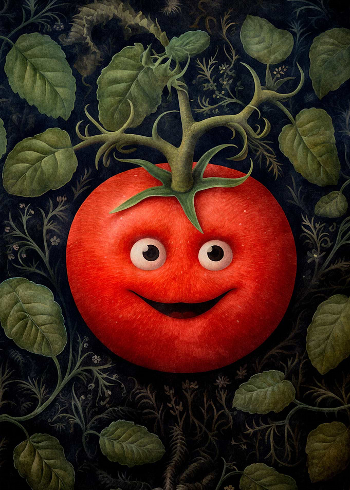 Cheerful Tomato Buddy