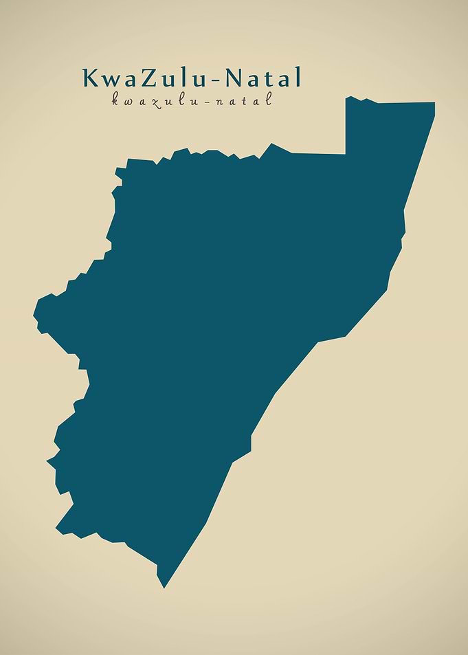 KwaZulu Natal map