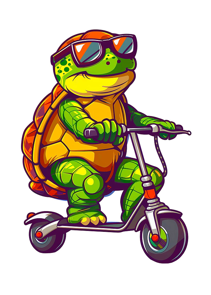 Turtle Scooter