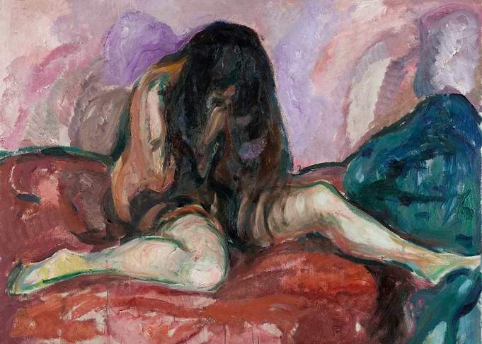 Weeping Nude