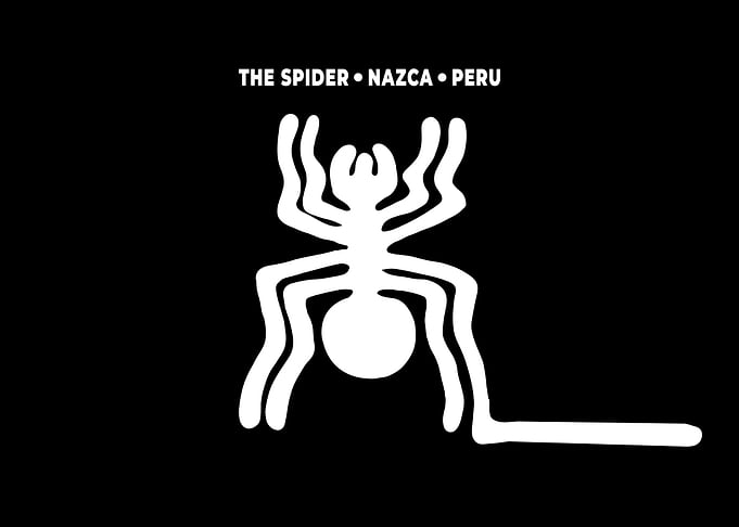 Spider Nazca geoglyph