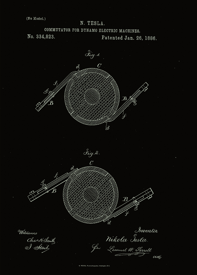 nikolai tesla commutator