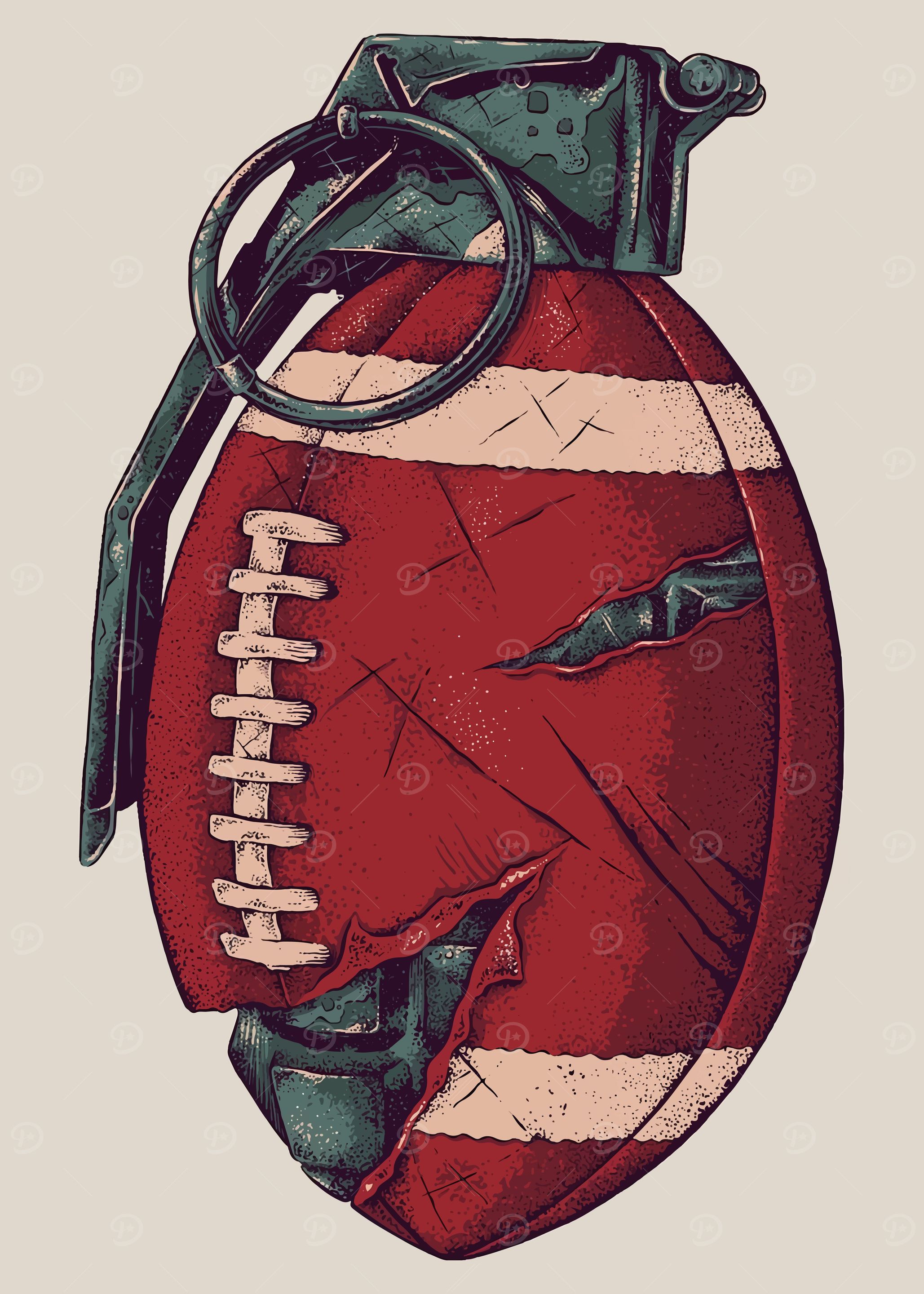 Rugby Ball Grenade
