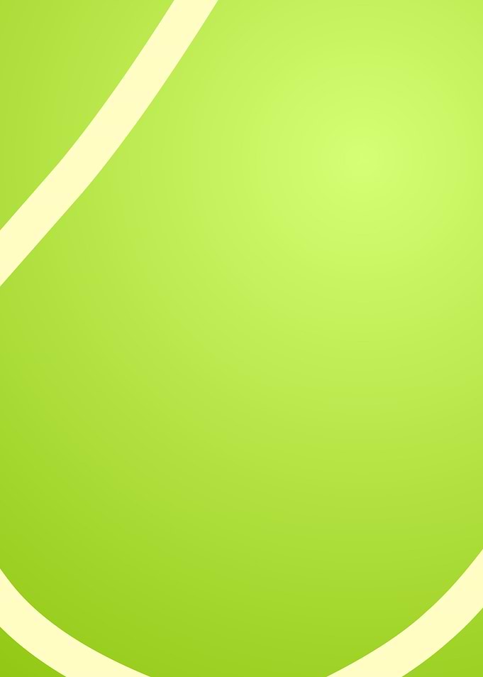 Minimalist tennis ball