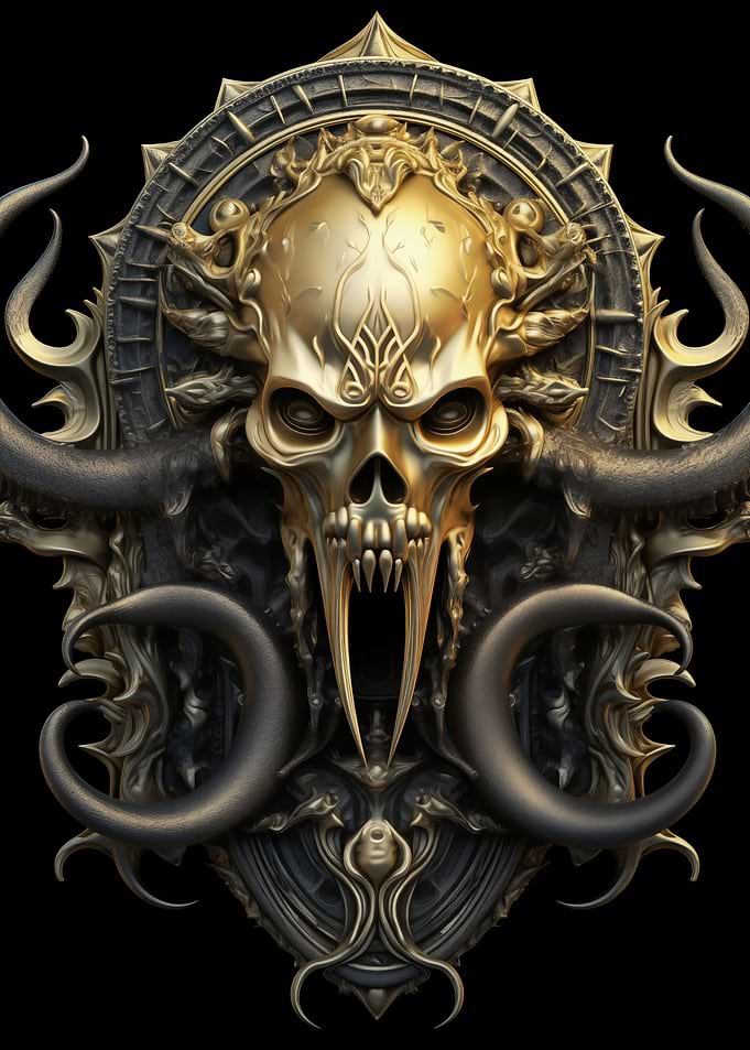 Golden Cthulhu Monarch