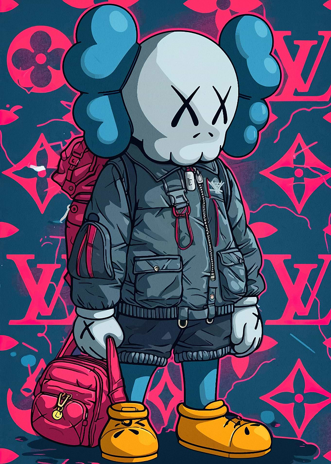 Kaws Hypebeast Cartoon