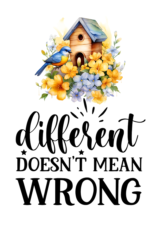 Does not mean wrong