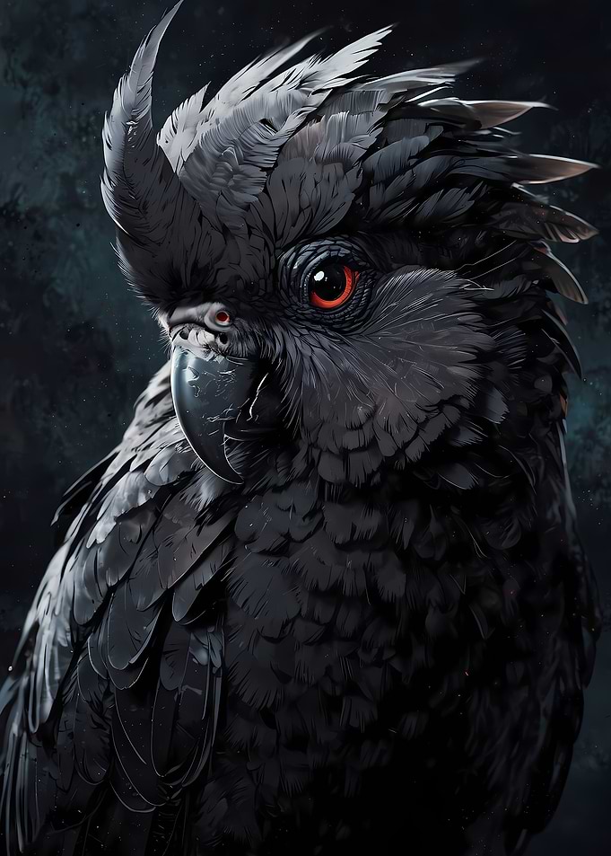 Black Beauty cockatoo