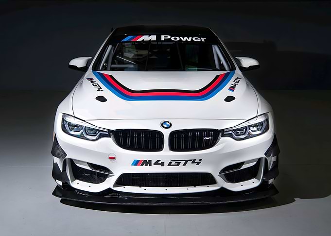 BMW M4 GT4 headlights