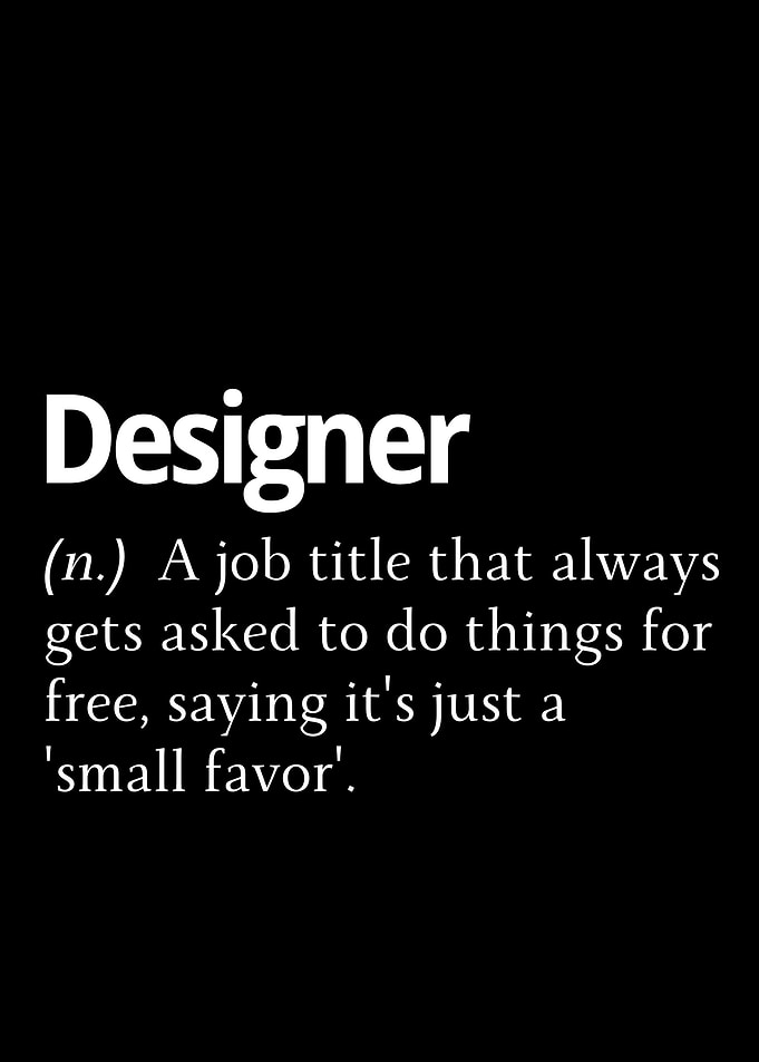 funny designer definition