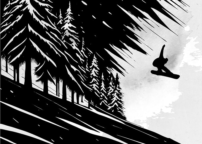 Freeride and Snowboard