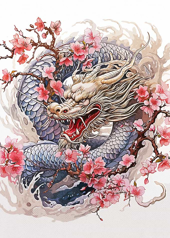 Dragon Cherry blossoms