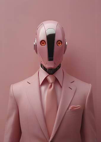 Robot in a suit