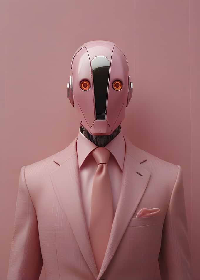 Robot in a suit