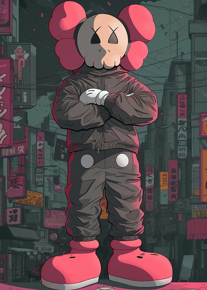 Hypebeast Kaws Cartoon