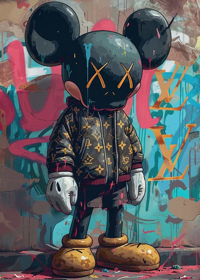Hypebeast Kaws Cartoon