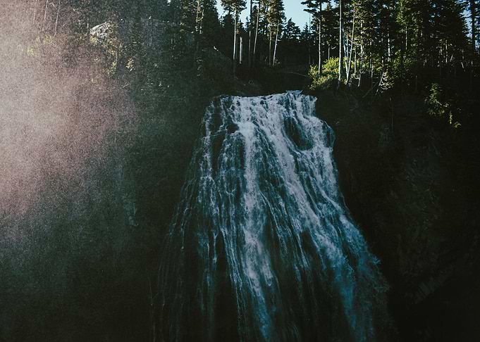 Misty Waterfall