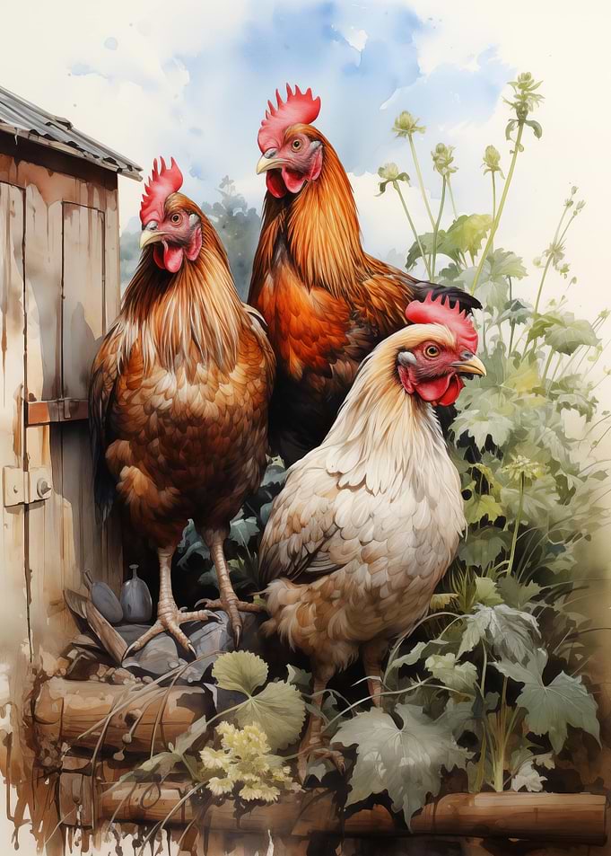 Chicken Farm Animals