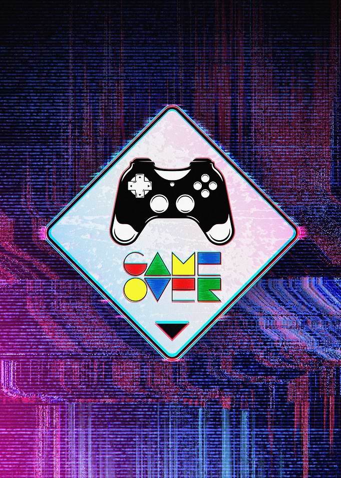 Game Over joystick