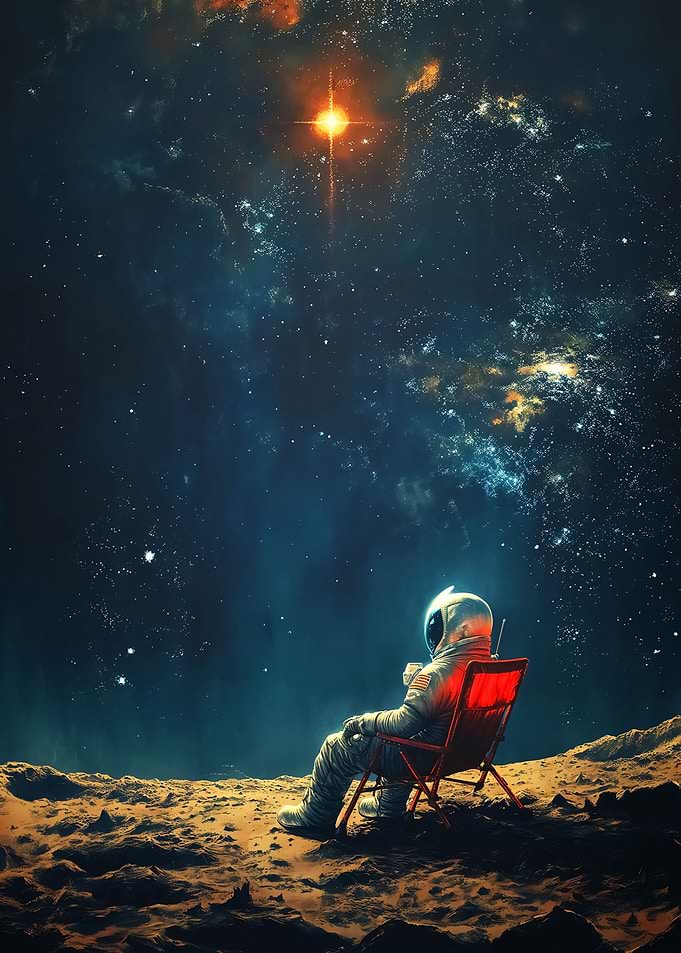 Chilling Spaceman