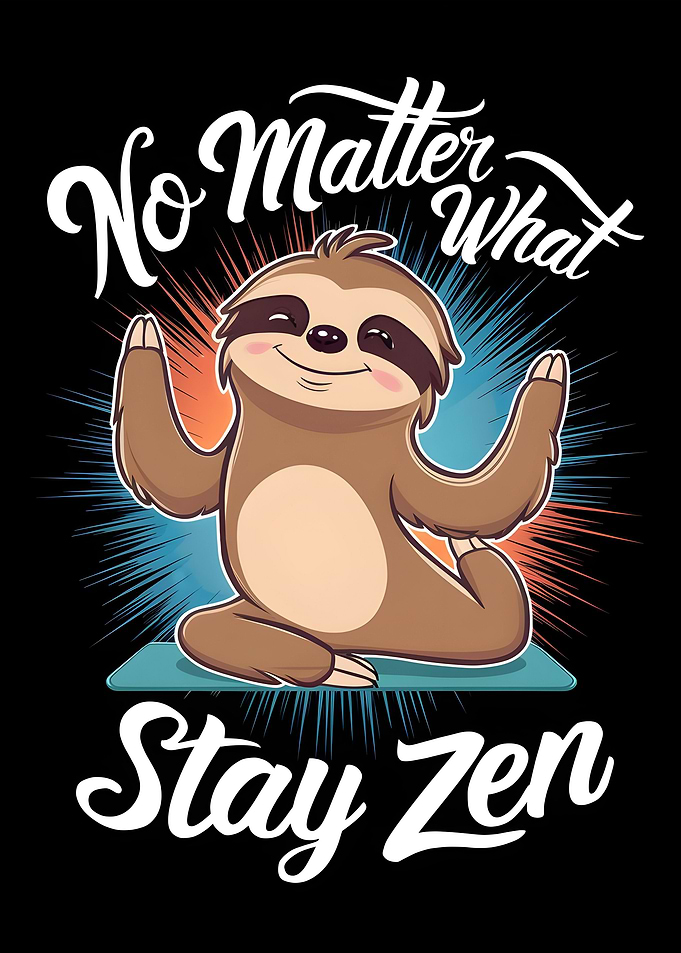 no matter what stay zen