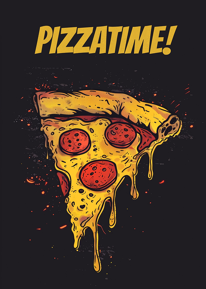 Delicious Pizza and Cheese