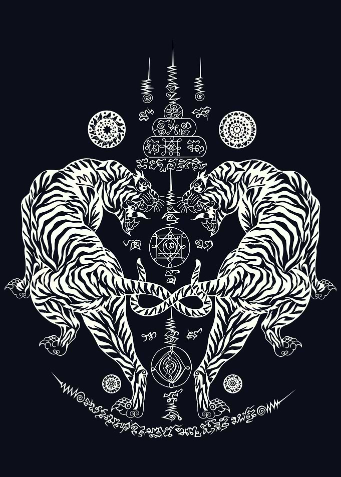 Twin Tigers Neon White