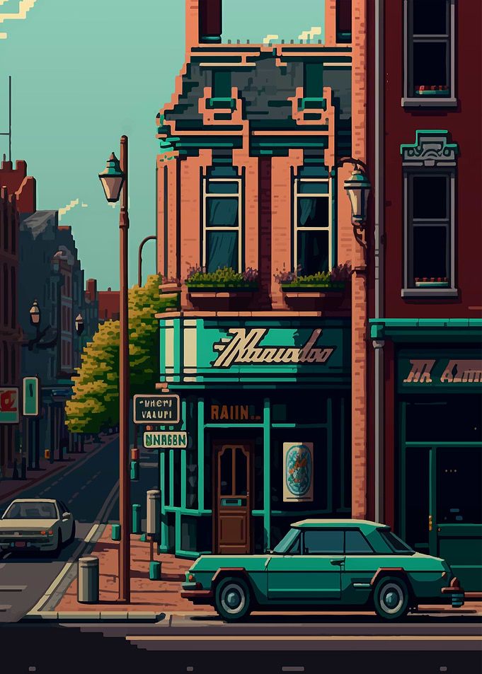 Arnhem City Pixel Art