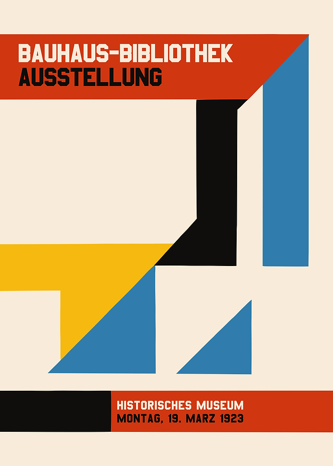 Bauhaus Museum Poster