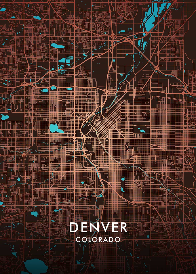 Denver City Map