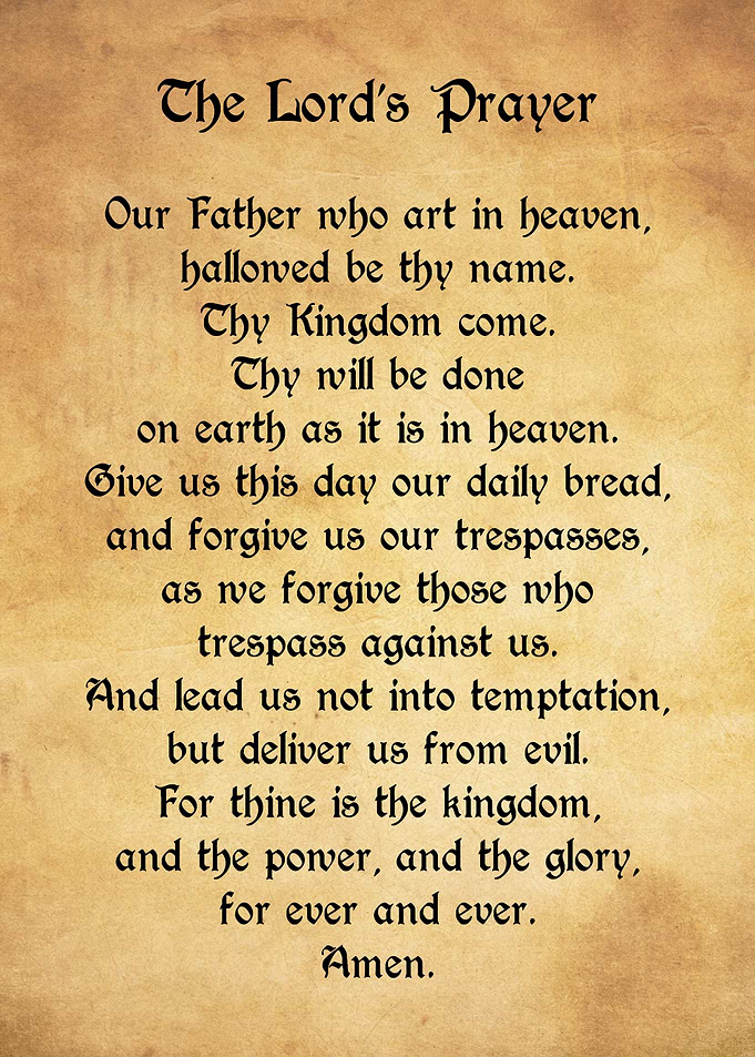 The Lords Prayer