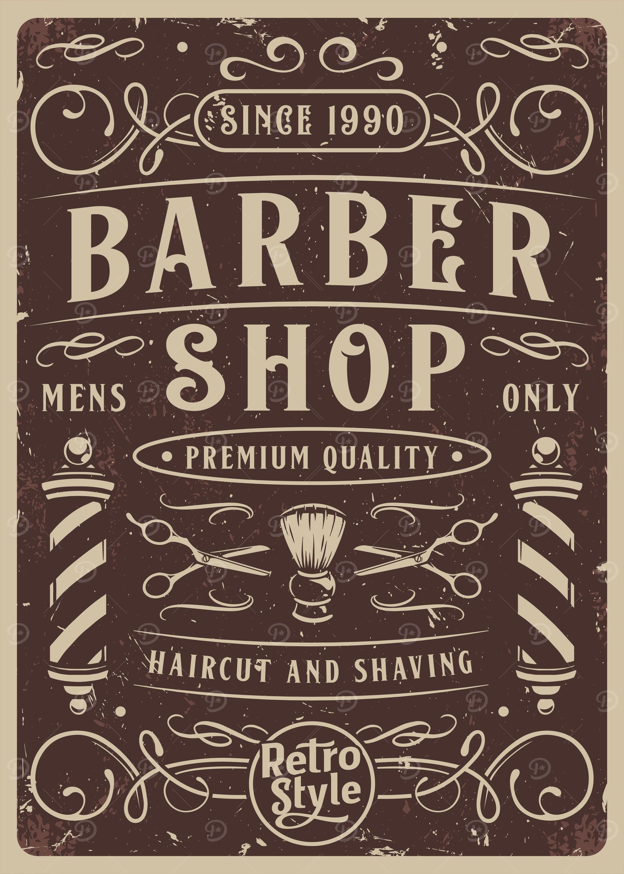 Barbershop Haircut Shaving