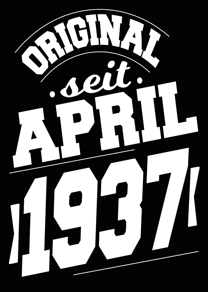 April 1937 87 Jahre
