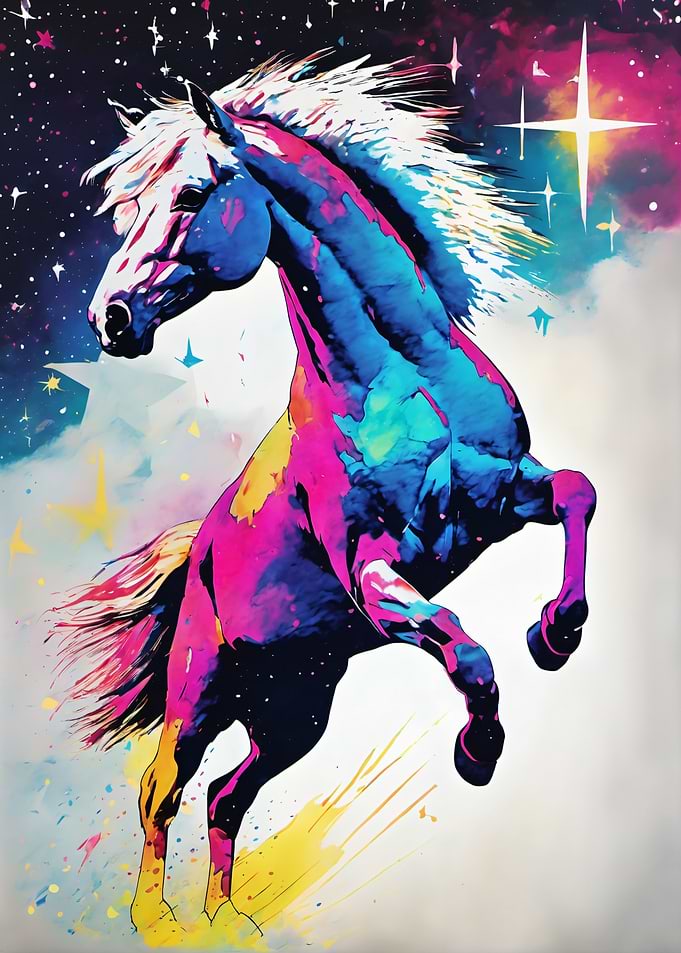Happy horse