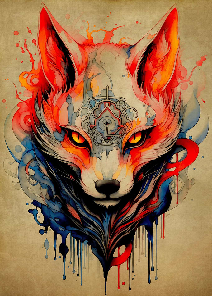 Kitsune Fox No4